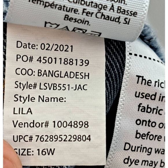 Sofia by Sofia Vergara Lila Short size 16W - Picture 8 of 8